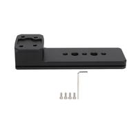 Pie de Soporte para Lente Teleobjetivo, Soporte de Placa Base con 38 Mm para Montaje Arca, para Z400 600 800, Diseño Liviano con Orificio para Correa Incorporado
