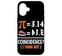 Pie es Igual a 3.14 Coincidencia Creo Que no Carcasa para iPhone 16