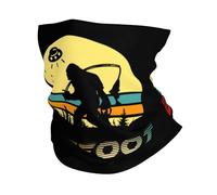 Pie Grande 4 Clásico Cuello Bufanda Unisexo Calentador De Cuello Durable Pasamontañas para Senderismo Pesca Cámping 26X30CM