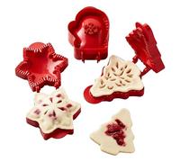 Pie Maker | 3-Piece Reusable Dough Cutter Set Small Presser Molds With Lids For Baking Delicious Pastries, Postre And Snacks | Perfect Home Kitchens, Parties, Christmas, Halloween, Festive Celeb