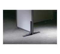 Pie metálico para pared separadora acústica