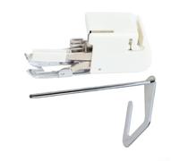 Pie para caminar de caña baja con guía de acolchado, para máquinas de coser Janome Elna, sustituye a la pieza 214875014, para acolchar cuero, vinilo y telas resbaladizas