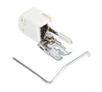 Pie para caminar de vástago bajo con guía de acolchado para Janome Elna, prensatelas para cuero, vinilo y tela elástica, accesorio para máquina de coser 214875014