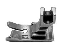 Pie para coser cremalleras P351x Prensatelas guía de borde derecho 3-10 mm Pieza máquina coser industrial(7mm)