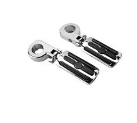 Pie Pedal moto Reposapiés Abrazadera Carretera 32 Mm Protector Motor Barra Protección Universales Para Touring Para Sportster Para Softail
