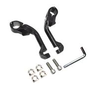 Pie Pedal moto Reposapiés Carretera 32 Mm Motocicletas Protector De Motor Para Sportster XL 1200 Para Iron 883 Para Road King Para Street Glide Para Dyna