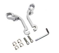 Pie Pedal moto Reposapiés Carretera 32 Mm Motocicletas Protector De Motor Para Sportster XL 1200 Para Iron 883 Para Road King Para Street Glide Para Dyna