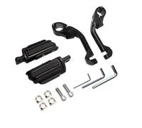 Pie Pedal moto Reposapiés Carretera 32 Mm Motocicletas Protector De Motor Para Sportster XL 1200 Para Iron 883 Para Road King Para Street Glide Para Dyna