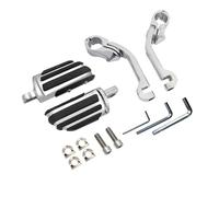 Pie Pedal moto Reposapiés Carretera 32 Mm Motocicletas Protector De Motor Para Sportster XL 1200 Para Iron 883 Para Road King Para Street Glide Para Dyna