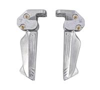 Pie Pedal moto Reposapiés Plegables Y Antideslizantes De Aleación Aluminio Para Motocicleta Bicicleta Eléctrica