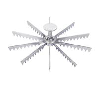 Pie Portion Divider - Aluminum Alloy Cutter, Multti Section Baking Tool, Duraable Long Lasting Kitchen Gadget |Pie Crust Divider for Pizza, TriangularPie, Cake, Bakery, Postre, Pastry, Home Baking,