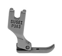 Pie prensatelas articulado de acero P363 for cremalleras estrechas, tipo palillo, compatible con accesorios for máquinas de coser industriales Brother, Singer y Juki.(1 PCS)