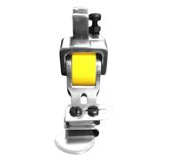 Pie prensatelas de cuero | Pie ajustable con dobladillo enrollable, accesorios para el hogar para paspoilar, surcos de cuero, tejidos elásticos tejidos, trabajo en rollo de punto ciego | Procesamiento