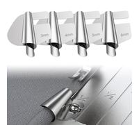 Pie prensatelas para dobladillos enrollables, 4 Piezas Prensatelas Maquina Coser de 3-6 mm Prensatelas Dobladillo en Espiral Costura Accesorios Prensatelas Universal, para máquinas de coser overlock