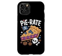 Pie-Rate Skull Sweets Humor Pirata Carcasa para iPhone 11 Pro