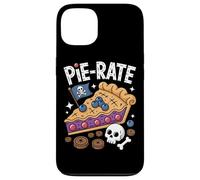 Pie-Rate Skull Sweets Humor Pirata Carcasa para iPhone 13