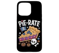 Pie-Rate Skull Sweets Humor Pirata Carcasa para iPhone 15 Pro MAX