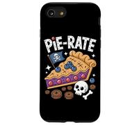 Pie-Rate Skull Sweets Humor Pirata Carcasa para iPhone SE (2020) / 7/8