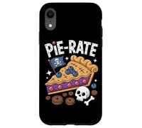 Pie-Rate Skull Sweets Humor Pirata Carcasa para iPhone XR