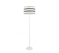 Pie salon karla 1xe27 blanco/beis 149x40x40 cm