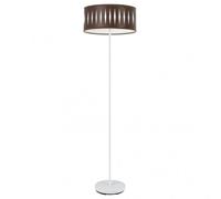 Pie salon piron 1xe27 blanco/oxido 165x40x40 cm marca fabrilamp