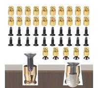 Piece Kitchen Hinge Hole Screw Kit For Furniture, 0.2x0.4x0.1inch | Door Hinge Repair Kit for Home Kitchen Bedroom Furniture Table Drawer Chair Wardrobe