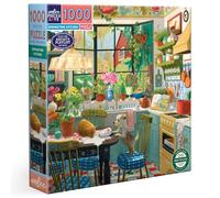 piece & love-Piece&Love: Springtime Kitchen-1000 pc Eeboo Cocina en Primavera Puzzle para Adultos, 1000 Piezas de cartón Reciclado y Tinta Vegetal PZT116
