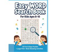 Piece of Cake Word Search For Smart kids: An Easy Word Search For Kids 8-10 To Expand Vocabulary!