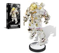 Piececool Puzzle 3D de metal astronauta, rompecabezas 3D de metal modelo espacial para acero inoxidable 340, tamaño grande, regalo de cumpleaños, kit de maqueta para adultos, 515 piezas