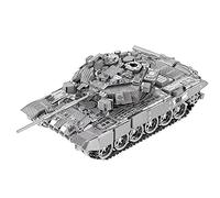 Piececool Puzzle 3D Maqueta Metal, Tanque de Batalla Principal T-90A Puzzles 3D Maquetas para Montar, Maquetas para Construir Adultos y Adolescentes