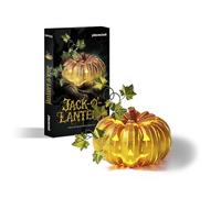 Piececool Puzzles 3D Metal Maquetas de Motores Jack-O'-Lantern DIY Gifts Maquetas para Construir Adultos,430 Acero Inoxidable Maqueta Metal,69 Piezas