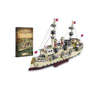 Piececool Rompecabezas de metal 3D para adultos USS Baltimore (C-3), kits de modelo de metal, rompecabezas de bricolaje, rompecabezas 3D, modelo de montaje de barco para acertijo cerebral
