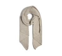 PIECES 17076047, Bufanda Para Mujer, Gris (Moonbeam), Talla Única