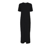 PIECES 5715367538572 Vestido de Mujer PCKYLIE SS con Cuello Redondo, Color Negro, Talla S, Negro, S