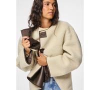 Pieces Pcjulie Reversible Teddy Coated Jacket XS Blanco