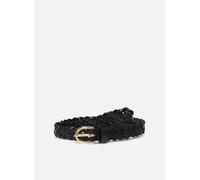 PIECES Pcavery Leather Braided Slim Belt Noos, Cinturón para Mujer, Negro (Black), 90 cm