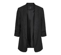 PIECES Blazer 'Bosella' negro / plata 42 negro / plata