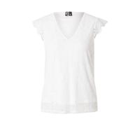 PIECES Blusa 'PCOlline' blanco M blanco