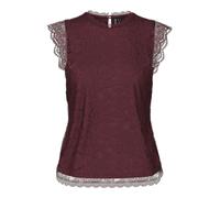 PIECES Blusa 'PCOlline' rojo vino S rojo vino