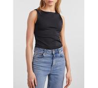 Pieces Body sin mangas cuello redondo de mujer. Negro 40 (L)