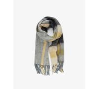 Pieces Bufanda larga con flecos de mujer. Gris