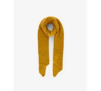 Pieces Bufanda larga de mujer Pieces natural con efecto estructura. Mostaza