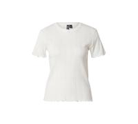 PIECES Pcmarie SS O-Neck Poin Top JRS Noos BC, Cloud Dancer, S