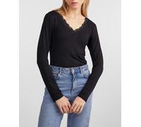 PIECES Camiseta 'PCBarbera' negro, Talla XS