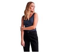 PIECES Pckitte Noos BC-Camiseta sin Mangas, Ombre Blue, M para Mujer