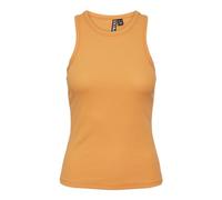 Pieces Camiseta de Tirantes para Mujer Pcruka Boxer Noos, Naranja Claro, M