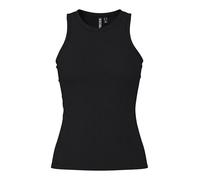 Pieces Camiseta de Tirantes para Mujer Pcruka, Negro, S