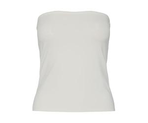 Pieces Camiseta de Tubo para Mujer PCMADISON, Cloud Dancer, L