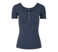 PIECES Camiseta 'Kitte' marino S marino