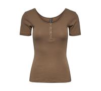 PIECES Camiseta 'Kitte' marrón S marrón